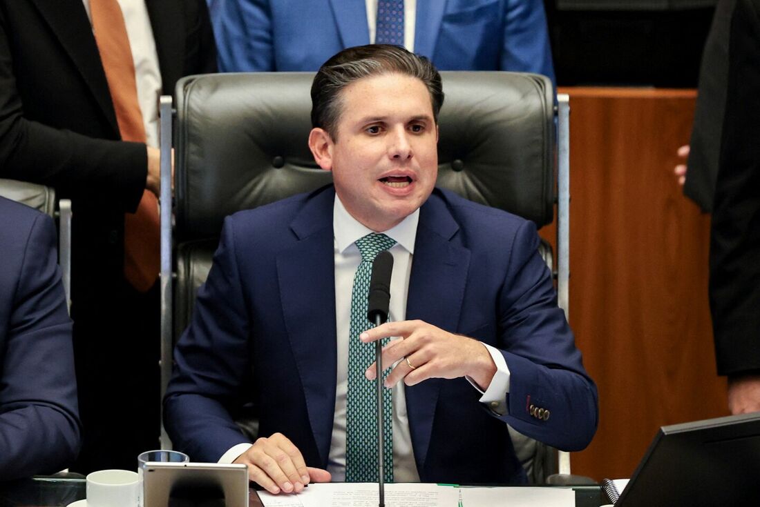 Presidente da Casa, Hugo Motta (Republicanos-PB),