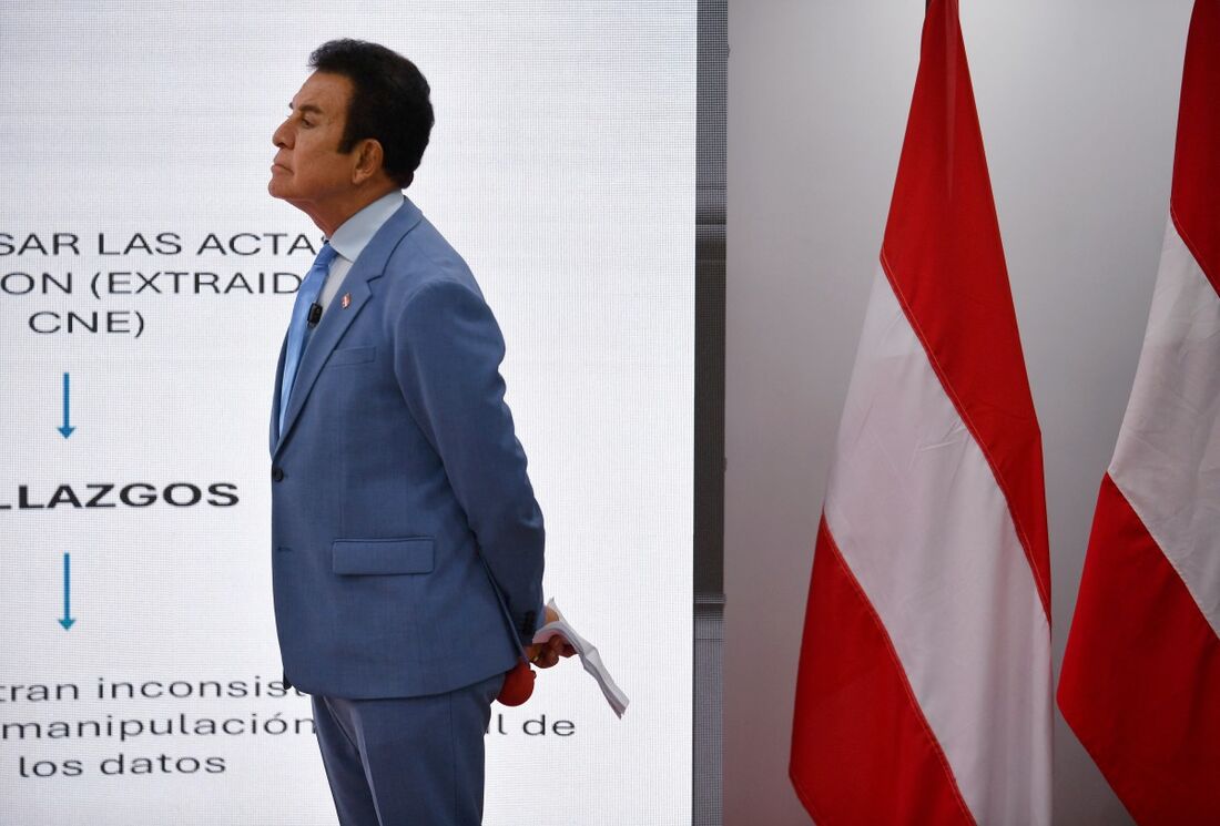 Salvador Nasralla, candidato presidencial do Partido Liberal