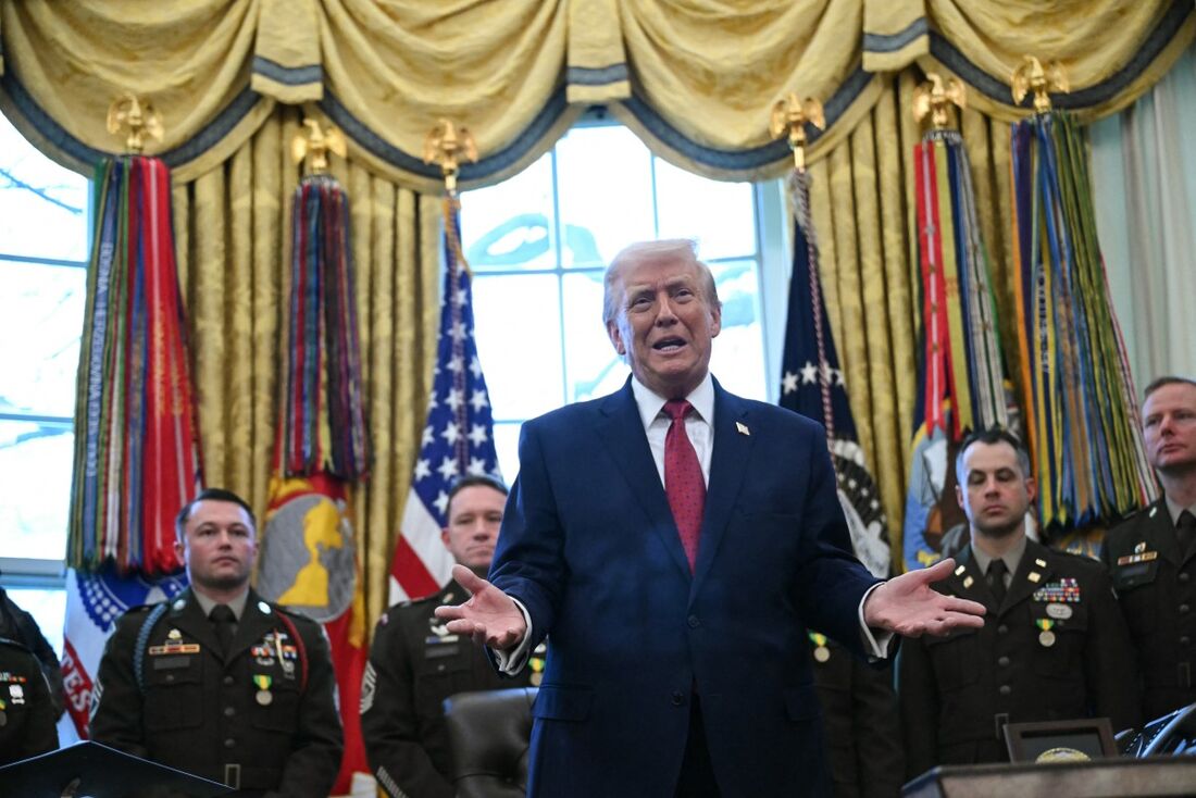 O presidente dos EUA, Donald Trump