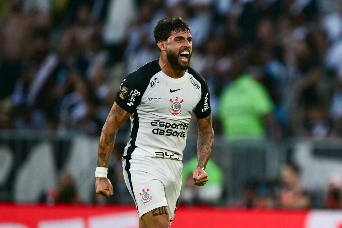 Yuri Alberto, atacante número 9 do Corinthians
