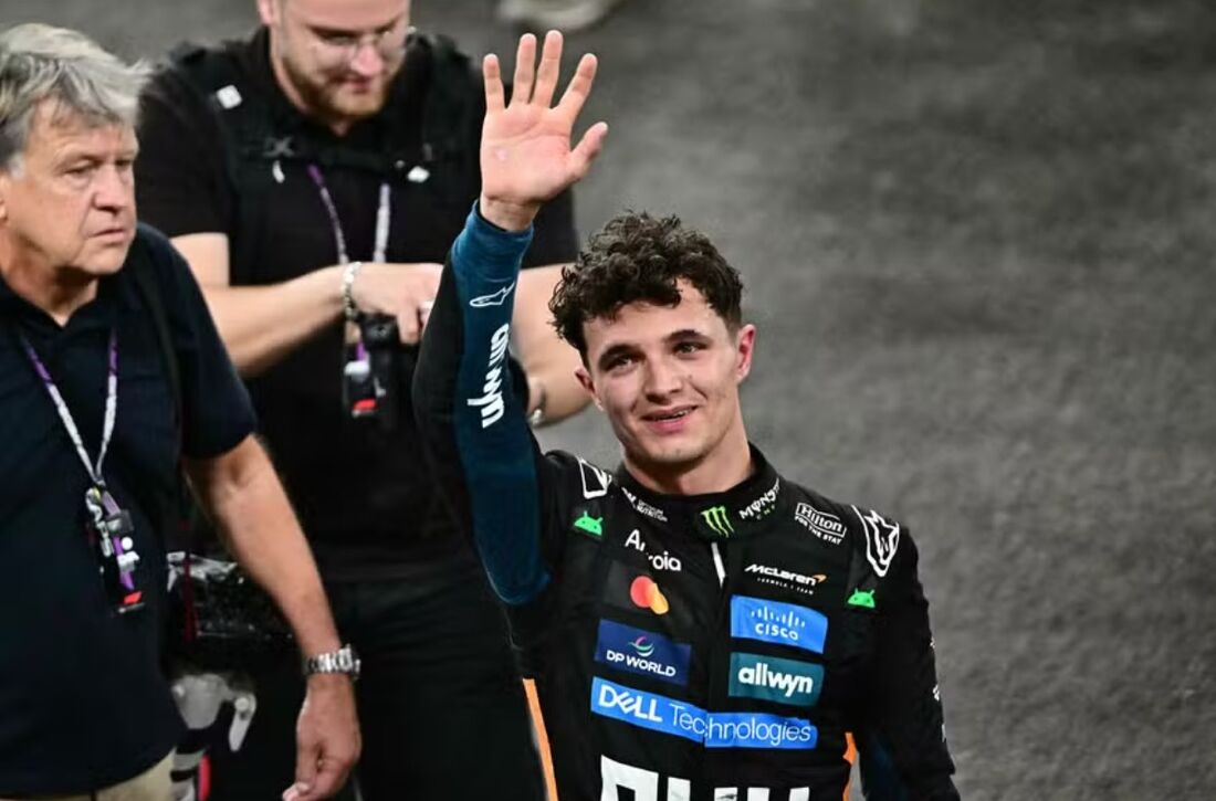 Lando Norris é o campeão da Fórmula 1