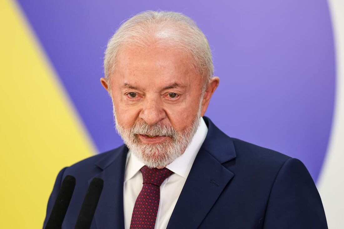 O presidente Luiz Inácio Lula da Silva