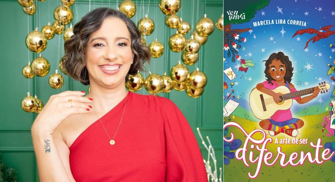 Marcela Lira Correia é a autora de "A Arte de Ser Diferente"