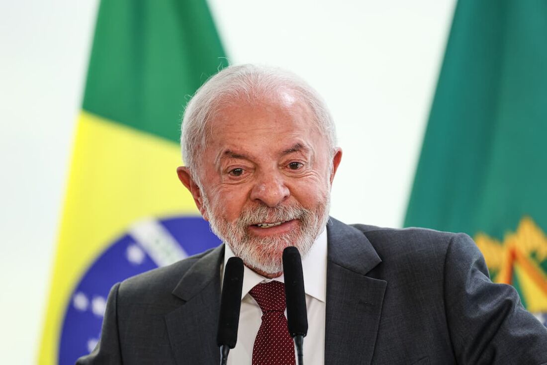 O presidente Luiz Inácio Lula da Silva