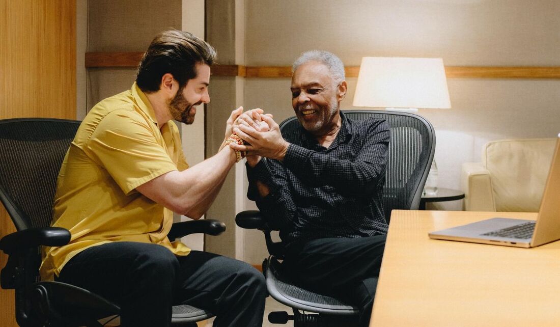 Alok e Gilberto Gil