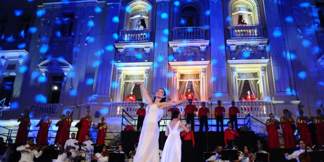 Concerto de Natal do Aria Social estreia temporada natalina no Palácio do Campo das Princesas