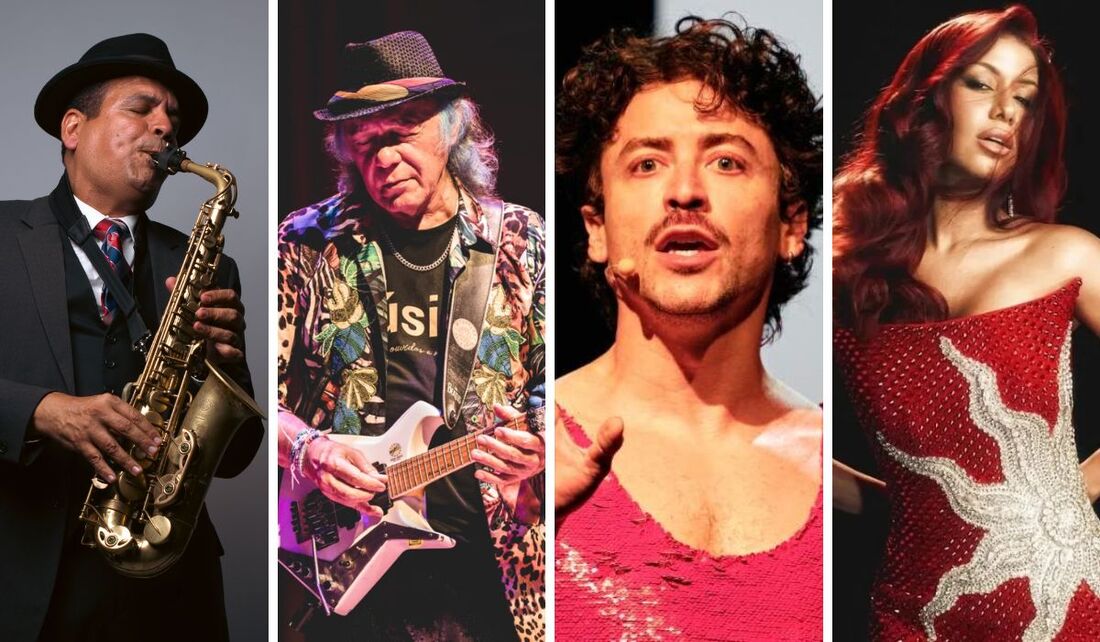 Maestro Spok e Armadinho se unem em show gratuito; Jesuíta Barbosa com a peça "Sonho Elétrico"; e Priscila Senna com o "Natal da Musa"