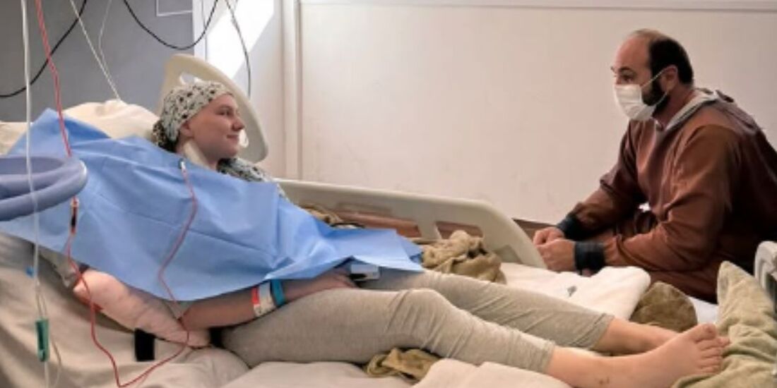 Joelson Veloso, pai de Isabel Veloso, demonstrou confiança na recuperação da filha