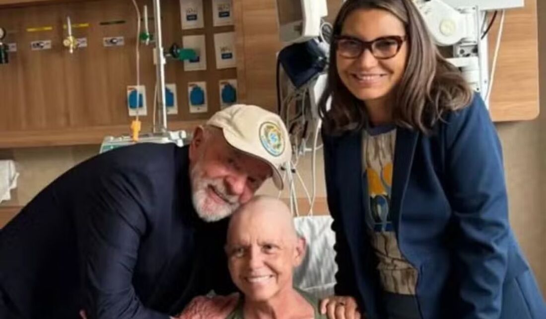 Lula e Janja visitam Roseana Sarney, que enfrenta um câncer