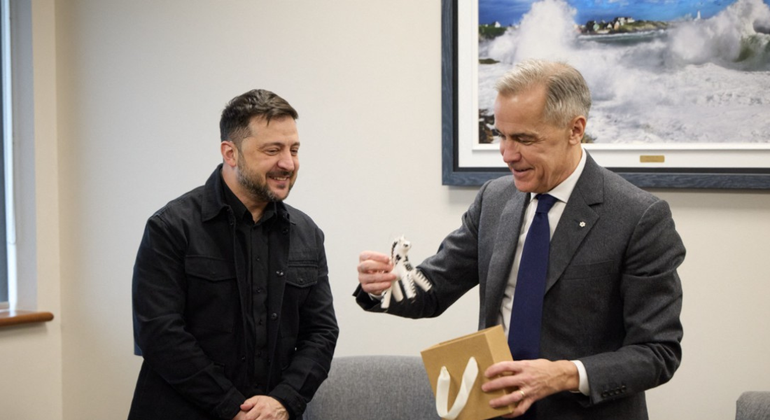 Primeiro-ministro canadense, Mark Carney, condenou barbárie dos novos ataques russos em Kiev