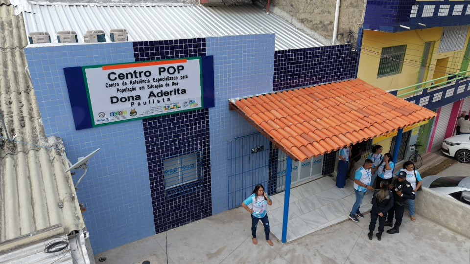 Centro Pop Dona Aderita foi inaugurado na tarde de ontem (9) e fica localizado no Centro de Paulista, em frente ao Conselho Tutelar