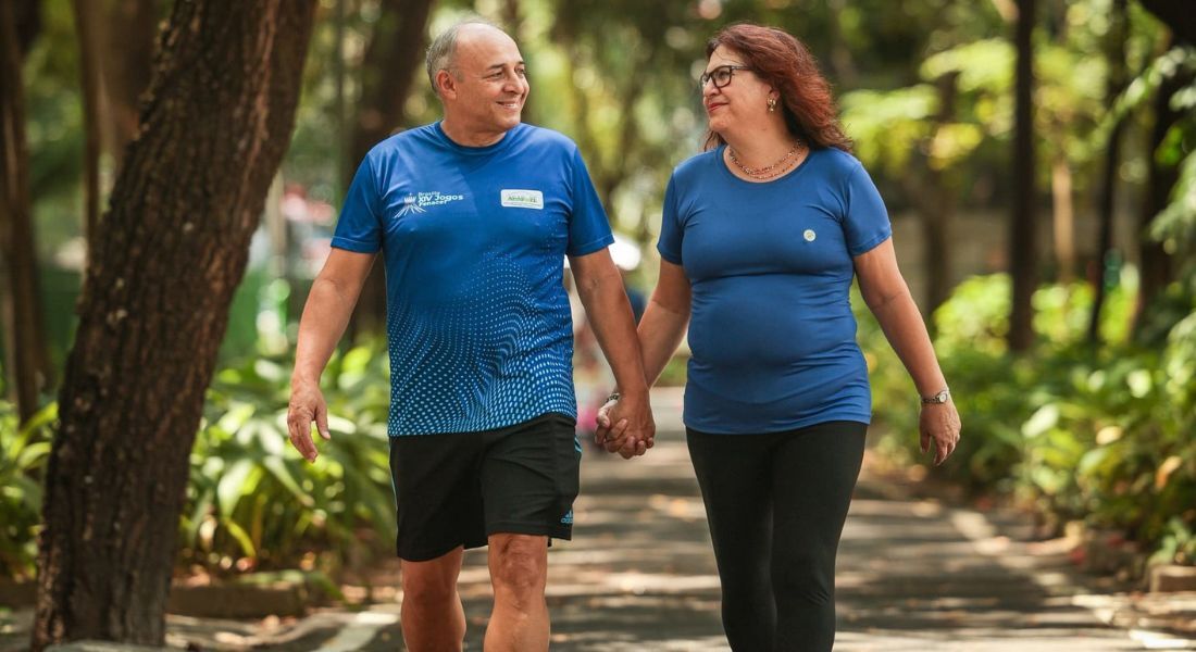 O dia a dia de Artur e Marise Burégio passou a ser repleto de atividades depois dos 60 anos