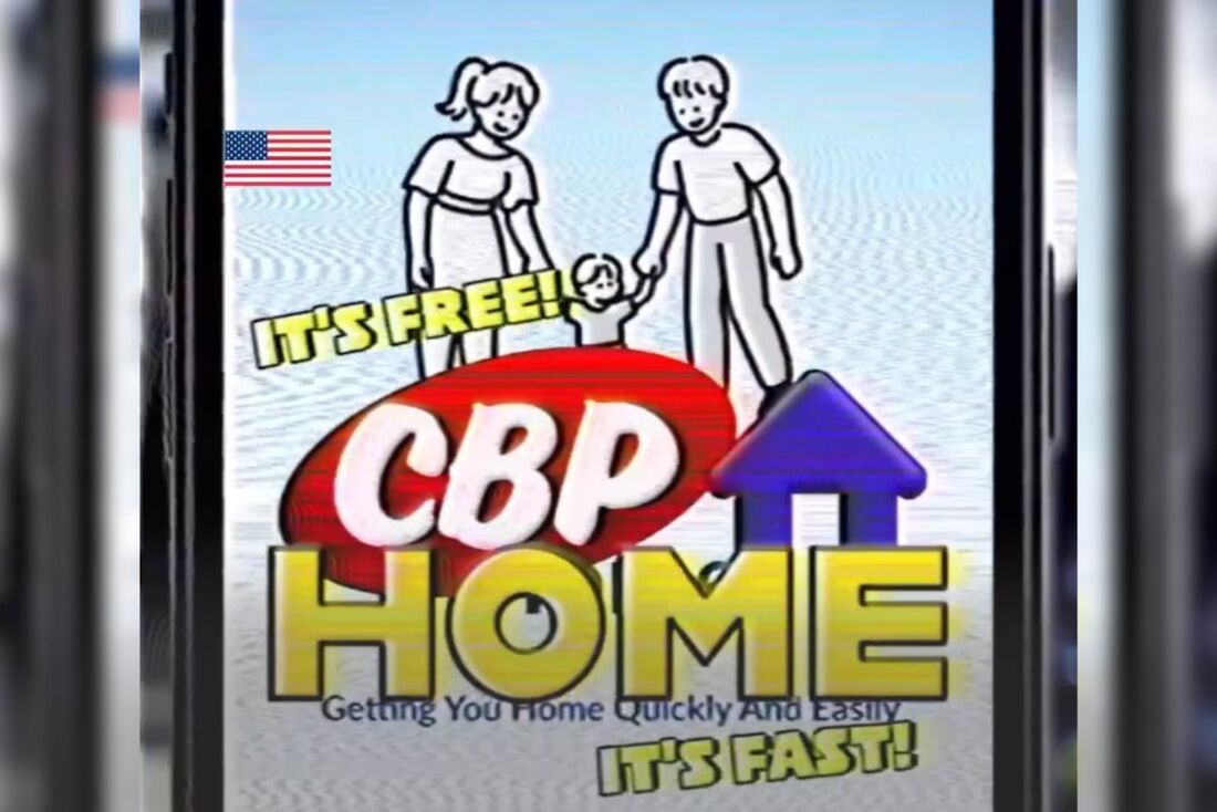 Publicação da Embaixada dos EUA no Brasil diz que 'autodeportação' é 'presente de Natal' para que imigrante volte para casa 'a tempo das festas de fim de ano' Foto: Reprodução de vídeo/@@EmbaixadaEUA via X