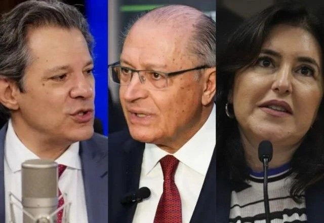 Haddad, Alckmin e Tebet