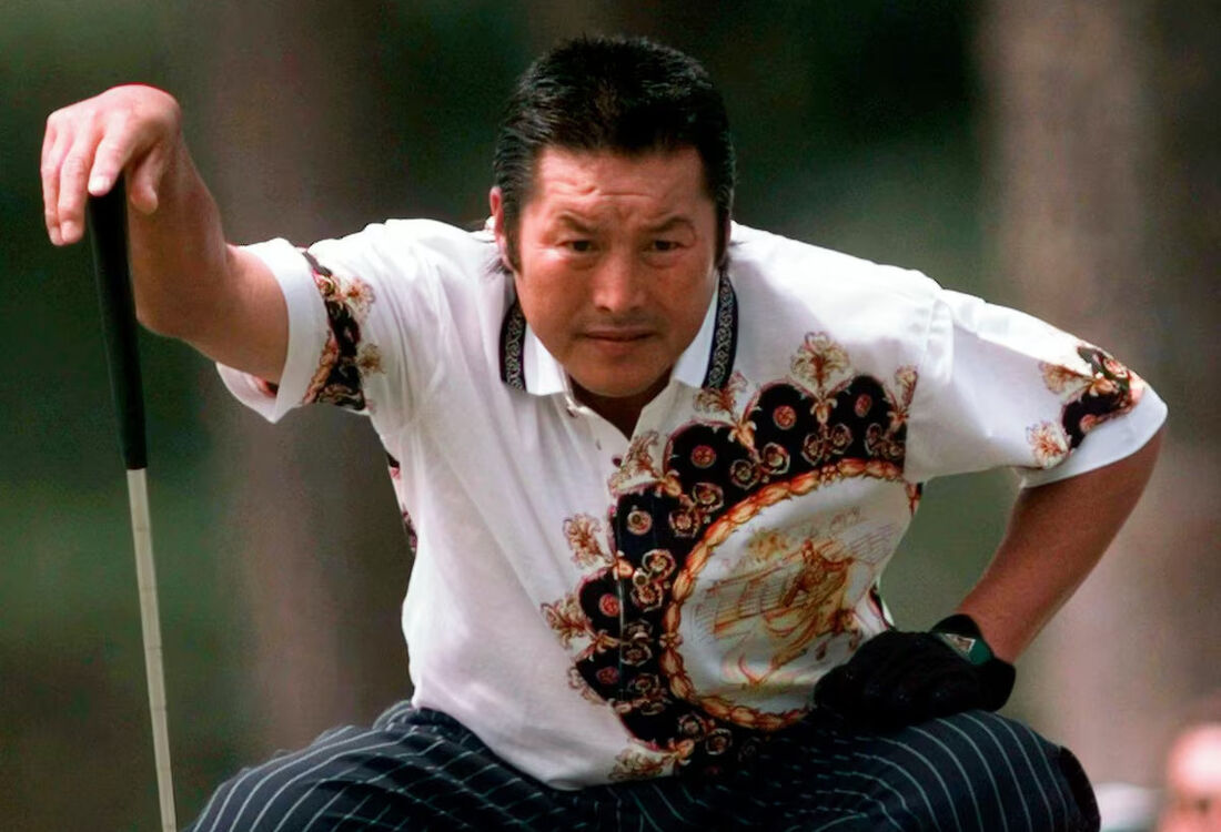 'Jumbo' conquistou 94 vitórias ao longo de 29 anos no Japan Golf Tour, a última no ANA Open de 2002