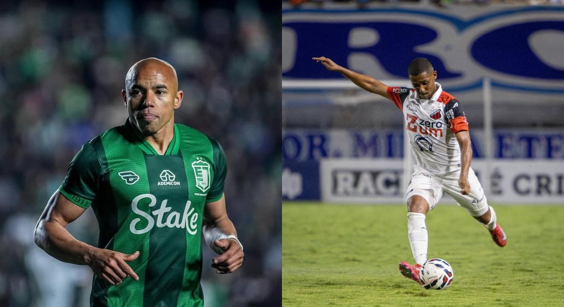 Reginaldo, à esquerda, e Ramon Carvalho, à direita, chegam para reforçar o Timbu em 2026