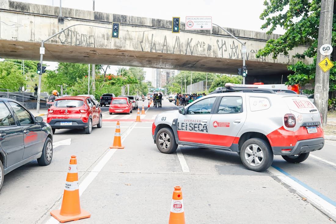 Operação Lei Seca: reforço para reduzir acidentes