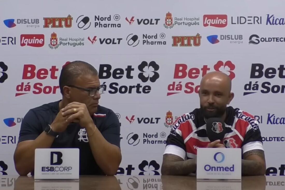 Patrick Allan é apresentado oficialmente no Santa Cruz