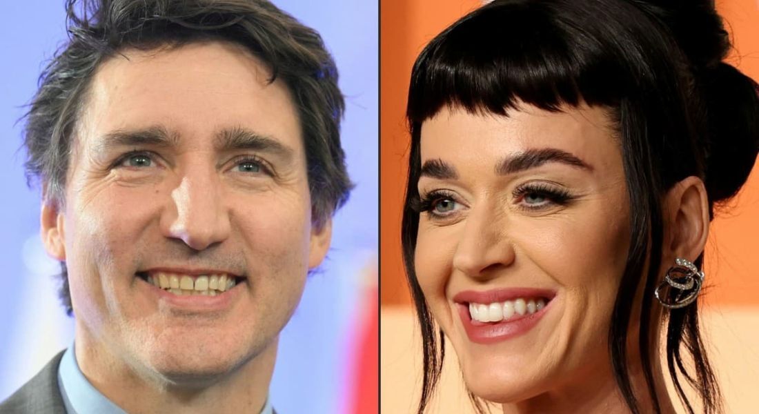 Katy Perry publicou uma foto em 6 de dezembro de 2025, na qual aparece abraçada com Justin Trudeau, ex-primeiro-ministro do Canadá