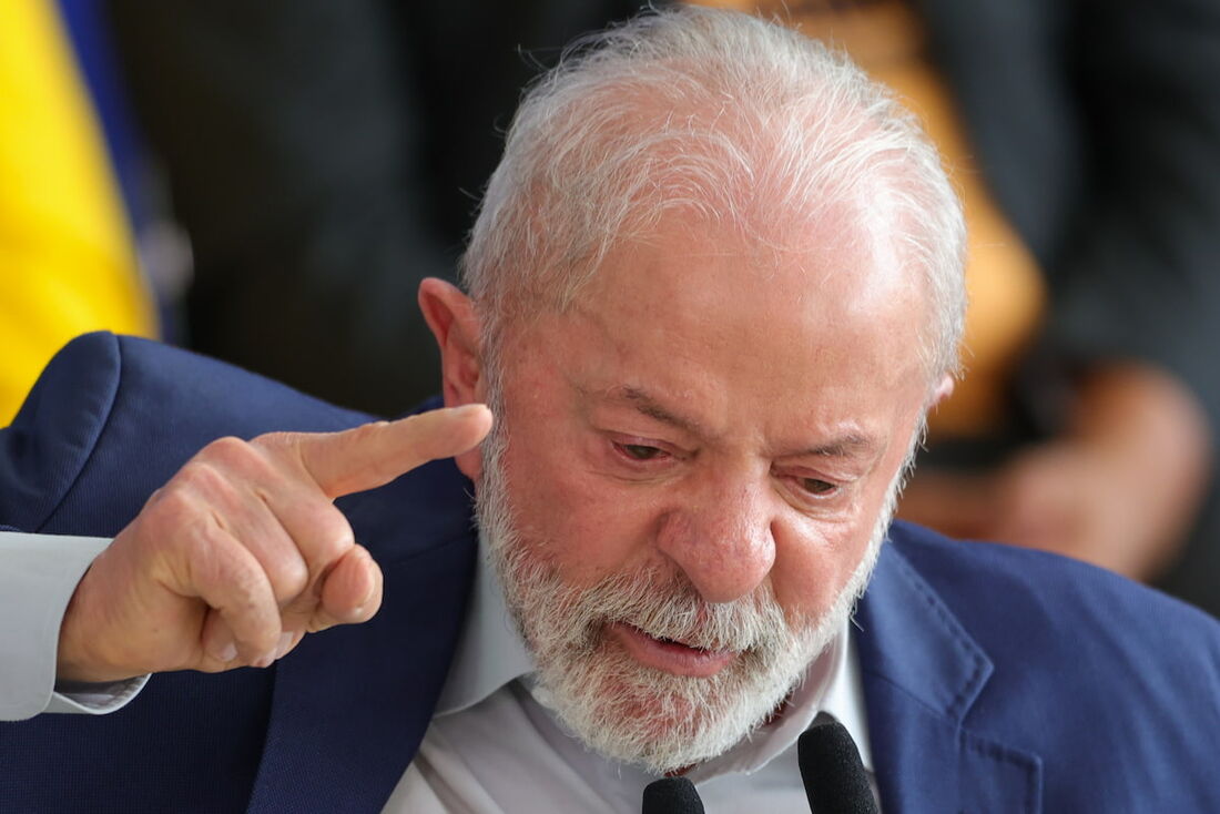 O presidente Luiz Inácio Lula da Silva