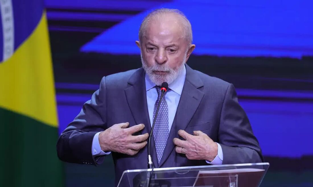 O presidente Luiz Inácio Lula da Silva