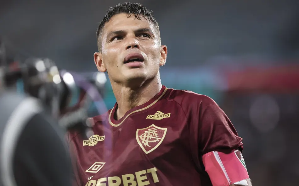 Thiago Silva encerrou o seu vínculo com o Fluminense após eliminação para o Vasco na Copa do Brasil