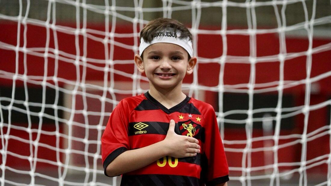 Davi Lucca, pivô do time de futsal do Sport