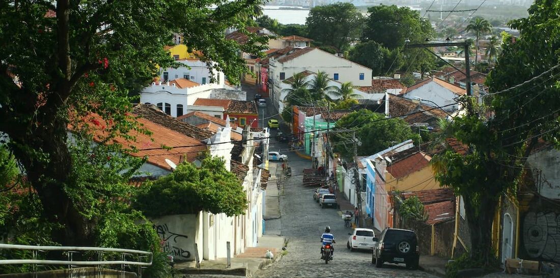 Ladeira da Misericórdia, em Olinda 