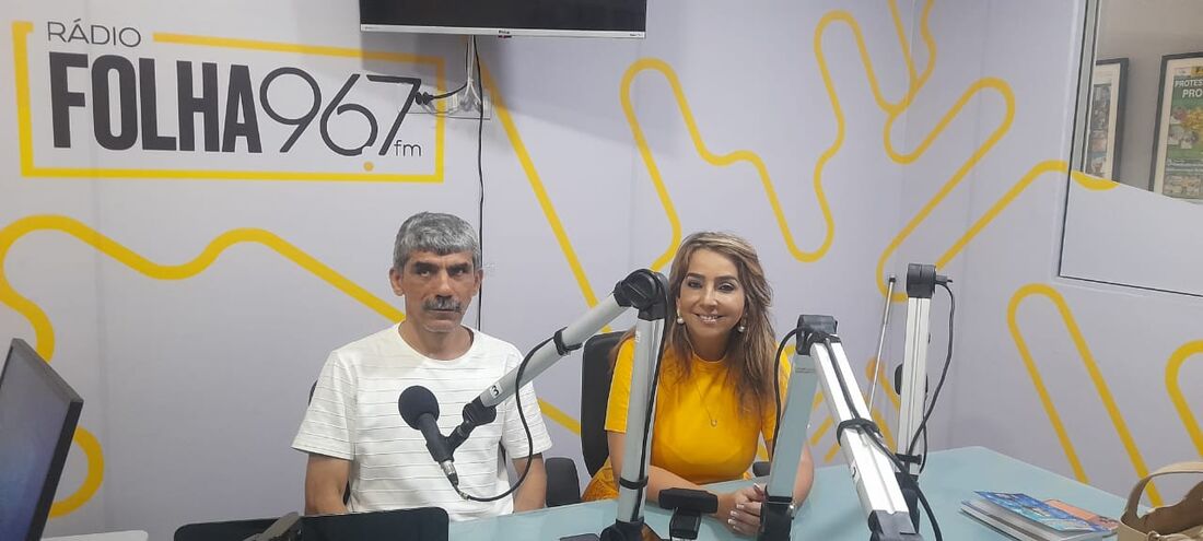 Promotora do MPPE Dalva Cabral na Rádio Folha convidada de Domingos Sávio