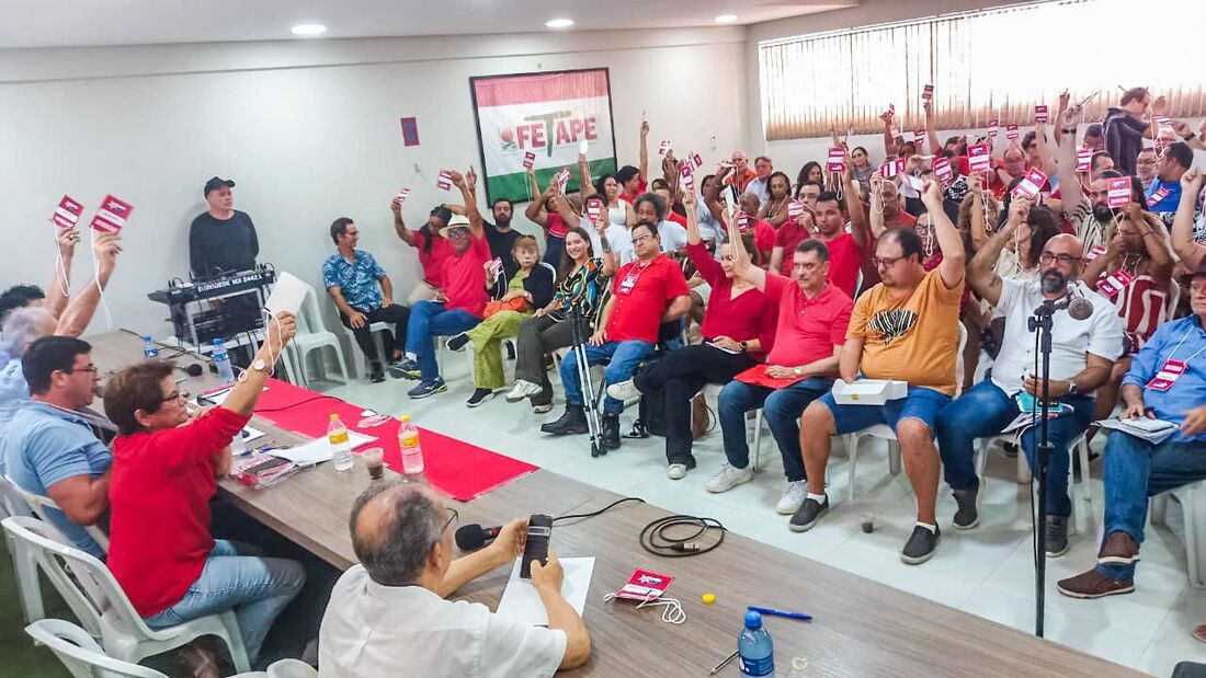 membros do partido se reuniram na manhã deste domingo (7), no Recife
