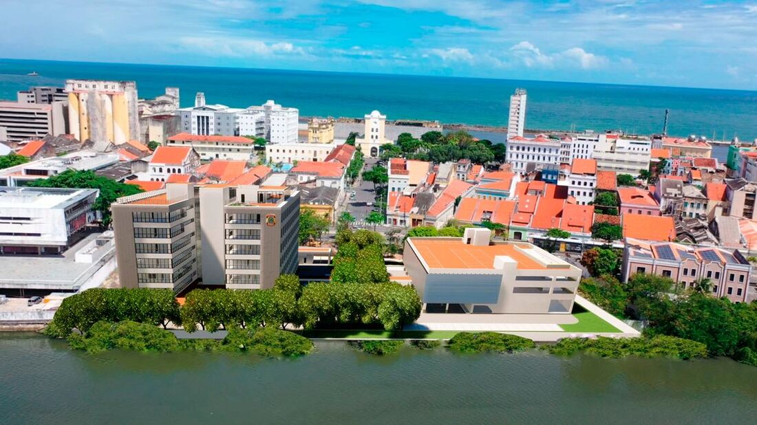 Nova sede da Polícia Federal em Pernambuco ficará na Avenida Cais do Apolo, no Bairro do Recife