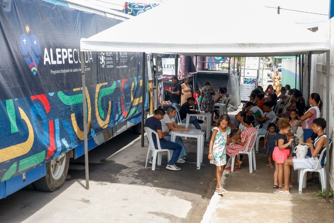Alepe Cuida chega à cidade de Brejão ofertando consultas e ações de cidadania gratuitamente