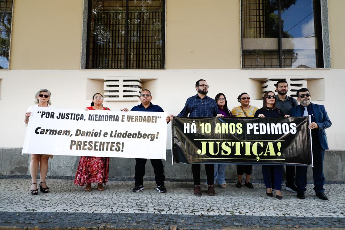Ato por justiça marca início do júri popular da Chacina de Poção