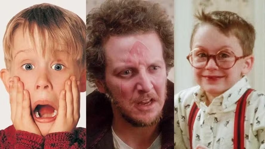 Personagens de "Esqueceram de Mim", um clássico de Natal