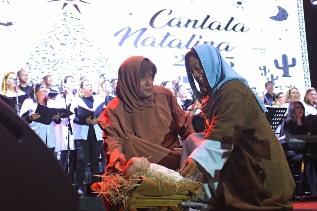 Cantata Natalina do TJPE foi realizada na Praça da República