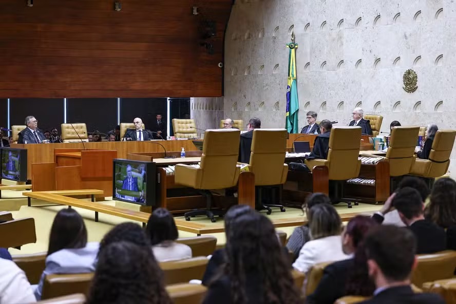 O plenário do Supremo Tribunal Federal 