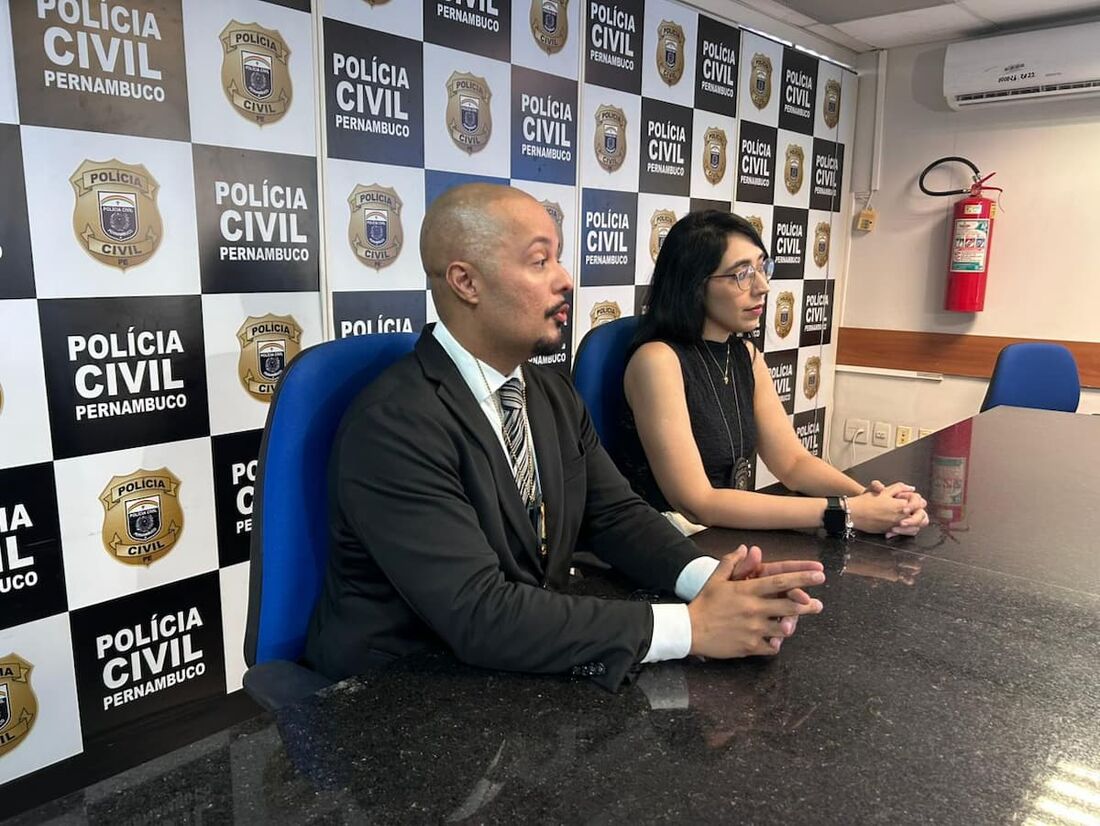 Delegado Guilherme Gonçalves , titular da Delegacia de Proteção ao Turista do Pará; Investigadora Juliana Asbeg Arruda, chefe de Operações da Delegacia de Proteção ao Turista.