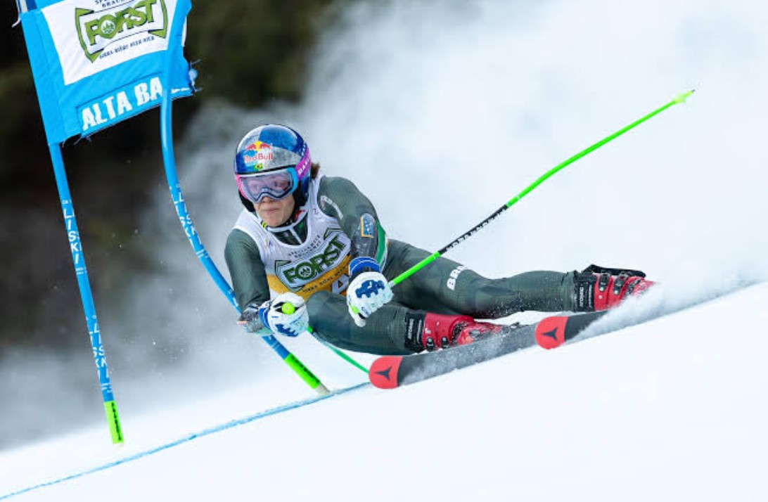 Lucas Pinheiro Braathen levou a prata naprova de slalom gigante da etapa da Copa do Mundo de Esqui Alpino