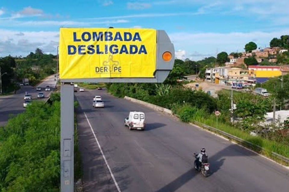 Lombadas serão desligadas nas rodovias de Pernambuco neste fim de ano