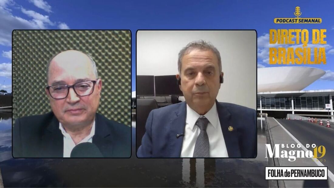 O líder da oposição no Senado, Rogério Marinho (PL-RN), defendeu a pré-candidatura do senador Flávio Bolsonaro (PL) ao Planalto