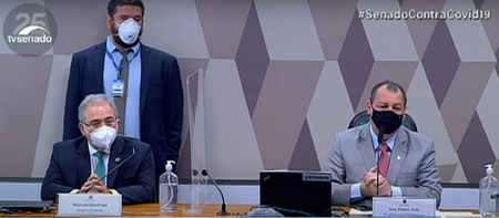 Ministro Da Saude Presta Depoimento A Cpi Da Covid Confira Ao Vivo Folha Pe