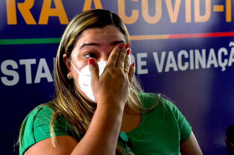 Campanha de vacinação contra Covid-19 em Pernambuco (Foto: Arthur Mota/Folha de Pernambuco)