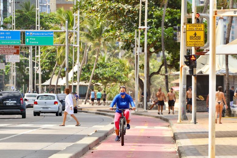 Praias do Recife neste domingo (4) |  Foto: Ed Machado/Folha de Pernambuco