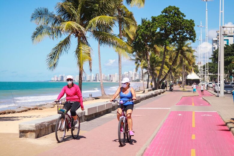 Zona Sul do Recife neste domingo (13) | Foto: Arthur de Souza/Folha de Pernambuco