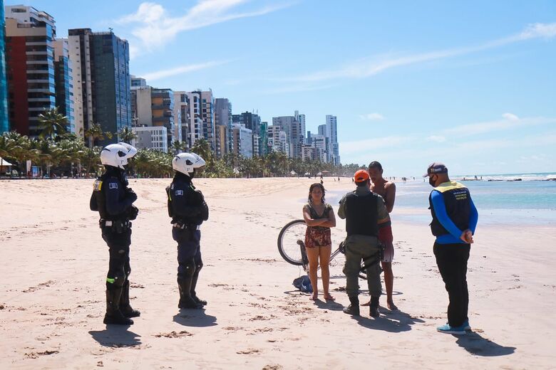 Zona Sul do Recife neste domingo (13) | Foto: Arthur de Souza/Folha de Pernambuco