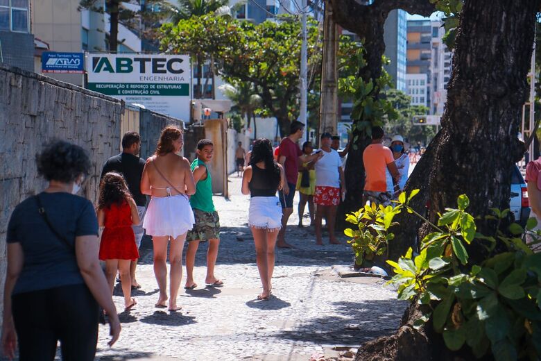 Zona Sul do Recife neste domingo (13) | Foto: Arthur de Souza/Folha de Pernambuco