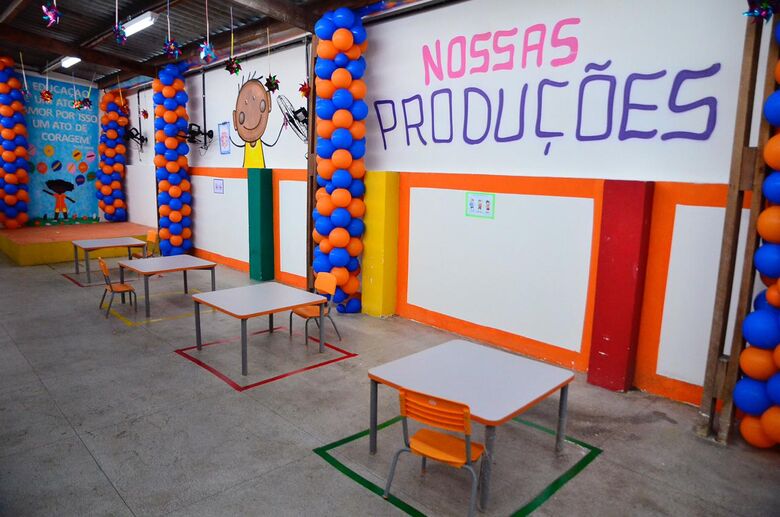 Volta às aulas na Educação Infantil do Recife (Foto: Arthur Mota/Folha de Pernambuco)