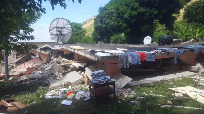 Cidade de Rendel, no Haiti. Foto: Gerson Gorguette/Cortesia