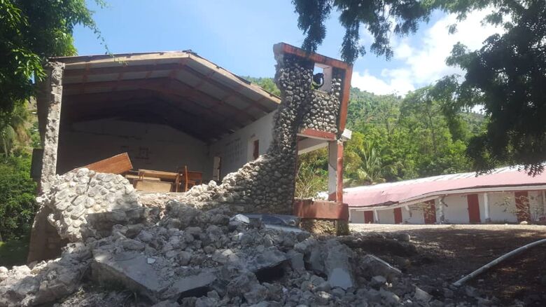 Cidade de Rendel, no Haiti. Foto: Gerson Gorguette/Cortesia