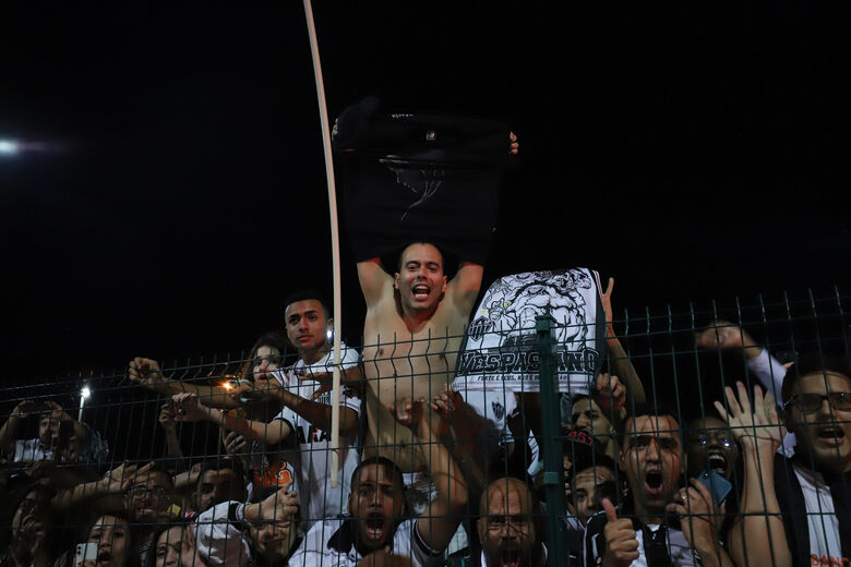 Chegada dos jogadores do Atlético-MG em Belo Horizonte. Foto: Pedro Souza/Atlético